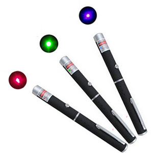 格安! 緑色/赤色/青&紫色 / 3 個 ペン型 レーザーポインター 格安! 緑色/赤色/青&紫色 / 3 個 ペン型 レーザーポインター